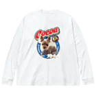 DOG ON DECK ONDEMAND Divisionのヨーキー”ココア”オンデマンドオリジナルアイテムズ Big Long Sleeve T-Shirt