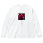 feisのバラ Big Long Sleeve T-Shirt