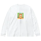 cleargのハムスター大好き Big Long Sleeve T-Shirt