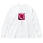 emeralのクリスタルエレガンスローズ Big Long Sleeve T-Shirt