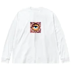 zetubouの覗く眼 Big Long Sleeve T-Shirt