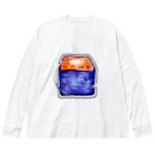 星乃荊サクの夕空と夜空のパンデグラタン Big Long Sleeve T-Shirt