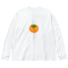 kudamono_fruits0730のかき Big Long Sleeve T-Shirt