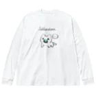 クロシアのお財布猫 Big Long Sleeve T-Shirt