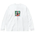 kenbenの釣り好き男子 Big Long Sleeve T-Shirt