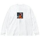 Pekotaroの電波塔 Big Long Sleeve T-Shirt