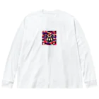 迷彩キャラクター工房の迷彩ブルドッグ Big Long Sleeve T-Shirt