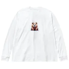 PiXΣLのbaird bear /type.1 ビッグシルエットロングスリーブTシャツ