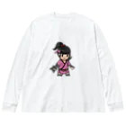 ninjayaの咲耶（クリプト忍者） Big Long Sleeve T-Shirt