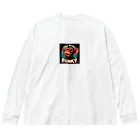 k.a.u.j.7のFUNKYなサルが登場 Big Long Sleeve T-Shirt