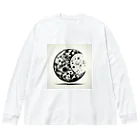 BochiBoochi-walkerのジオメトリーA9 Big Long Sleeve T-Shirt