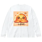 スライムショップのラブスライム Big Long Sleeve T-Shirt