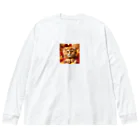 ★curryのかわいいスコティッシュフィールドシリーズ Big Long Sleeve T-Shirt