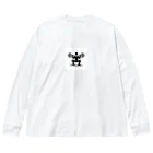 KIKiのバーベルスクワット Big Long Sleeve T-Shirt