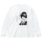 heianbijo.のheianbijo嗅ぐ Big Long Sleeve T-Shirt