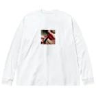 MOTHERの口紅 Big Long Sleeve T-Shirt