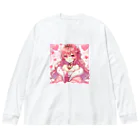 YT_ART PRODUCTSのS.E.I.R.E.I._【LOVE】 ビッグシルエットロングスリーブTシャツ