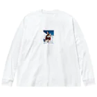 GoldCatの雪猫 Big Long Sleeve T-Shirt