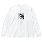 狼ショップの極寒の風狼 Big Long Sleeve T-Shirt