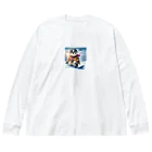 Niina24の白猫探偵の冬休み Big Long Sleeve T-Shirt