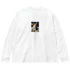 GoldCatの猫金 Big Long Sleeve T-Shirt