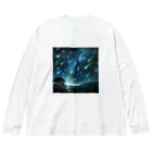 daruman77の流星群 Big Long Sleeve T-Shirt