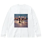 DISNの１０ Big Long Sleeve T-Shirt