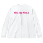 GreenCrystalのHeal the world ビッグシルエットロングスリーブTシャツ