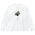 cray299の闘う猫メイド🐾5 Big Long Sleeve T-Shirt