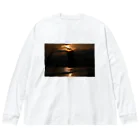 amendeのサンセット西湘 Big Long Sleeve T-Shirt