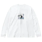 masafu-のスノーボーダー Big Long Sleeve T-Shirt