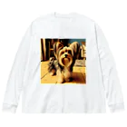 Dog Selectionの惹かれる！可愛さ満点のヨーキーアイテム Big Long Sleeve T-Shirt