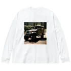 Vintage MotorVehicleのトヨタ・ランドクルーザー Big Long Sleeve T-Shirt