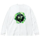 science closet（科学×ファッション）の元素シリーズ　~ハフニウム Hf~ Big Long Sleeve T-Shirt