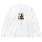 hibiscus_7のキュートなハムスター Big Long Sleeve T-Shirt