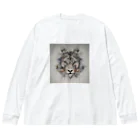 waterpandaの自然の鼓動 Big Long Sleeve T-Shirt