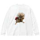 Ruice-Iceの犬　ガジガジ Big Long Sleeve T-Shirt