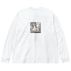 HIROHITOの闇うさぎ Big Long Sleeve T-Shirt