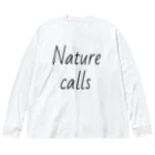 slapのNatur calls ビッグシルエットロングスリーブTシャツ