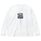 おふざけのタコ宇宙人 Big Long Sleeve T-Shirt