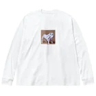 barisukaのマッチョなブルドッグ Big Long Sleeve T-Shirt