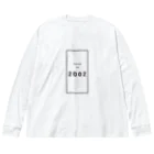 Identity brand -sonzai shomei-の【生年】BORN in 2002 /2002年生まれ Big Long Sleeve T-Shirt