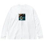 rian14の水晶を持って、海底の秘密を守っている龍 Big Long Sleeve T-Shirt