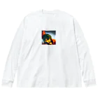 ほっこりアニメマートのゾンビィ～6 Big Long Sleeve T-Shirt