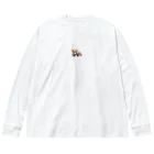 Cocomonのキュートチワワ Big Long Sleeve T-Shirt