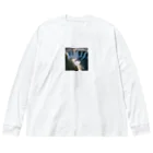 metametamonnのアルゼンチンのイグアスの滝 Big Long Sleeve T-Shirt