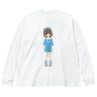 fukuikeのガール01 Big Long Sleeve T-Shirt