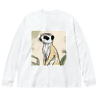 bigbamboofamilyのミーアキャット　パート2 Big Long Sleeve T-Shirt