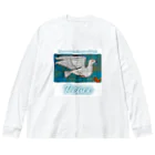 Earth-HarmonyのPeace　平和の鳩 Big Long Sleeve T-Shirt