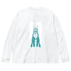 gupan_2023-12のヘルハウンド君　 Big Long Sleeve T-Shirt